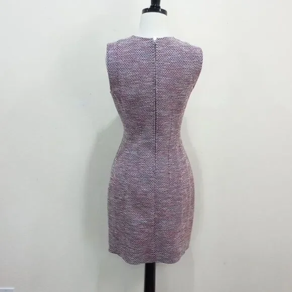 Theory Hourglass Beacon Tweed Dress - Size 6